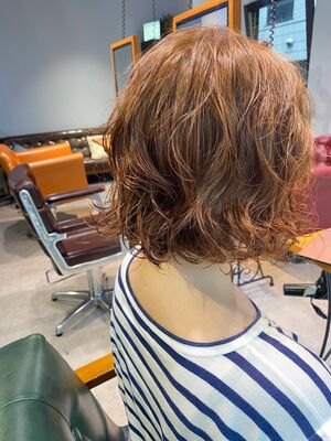 21年夏 オレンジボブの新着ヘアスタイル 髪型 ヘアアレンジ Yahoo Beauty