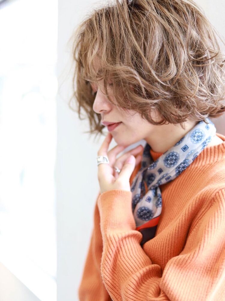 外国人風無造作ボブ Soy Kufu ソイクフ 藤野原大聖のヘアスタイル情報 Yahoo Beauty