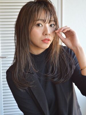 21年夏 前髪あり ロングの新着ヘアスタイル 髪型 ヘアアレンジ 2ページ目 Yahoo Beauty