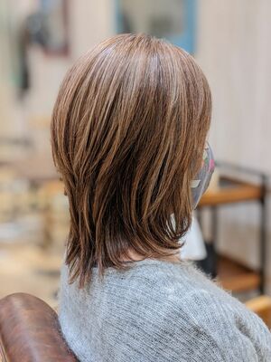 22年夏 50代 ミディアムの髪型 ヘアスタイル ヘアカタログ 人気順 Yahoo Beauty ヤフービューティー