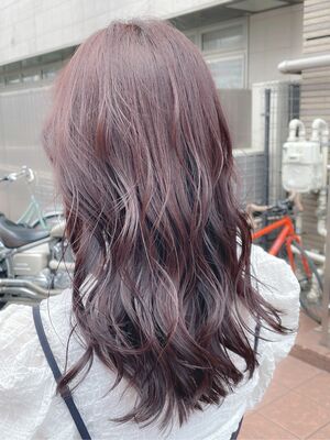 ピンクアッシュ ロングの髪型 ヘアスタイル ヘアカタログ 人気順 Yahoo Beauty ヤフービューティー