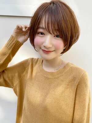 ザク切りバング ショートの髪型 ヘアスタイル ヘアカタログ 人気順 Yahoo Beauty ヤフービューティー