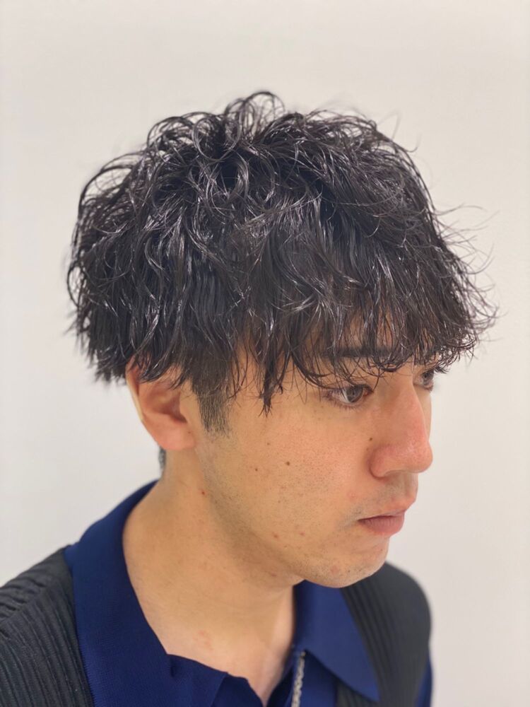 メンズ波打ちスパイラル 六本木美容室 白金店 ロッポンギビヨウシツ シロガネテン 六本木美容室白金店 副店長 安田の髪型 ヘアスタイル ヘアカタログ情報 Yahoo Beauty ヤフービューティー