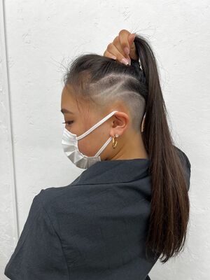 フェードカット ロングの髪型 ヘアスタイル ヘアカタログ 人気順 Yahoo Beauty ヤフービューティー