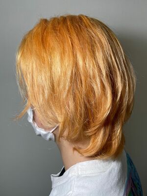 21年夏 メンズ ゴールド系の新着ヘアスタイル 髪型 ヘアアレンジ Yahoo Beauty
