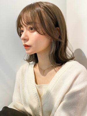 22年春 前下がり ボブ ミディアムの人気ヘアスタイル 髪型 ヘアアレンジ Yahoo Beauty