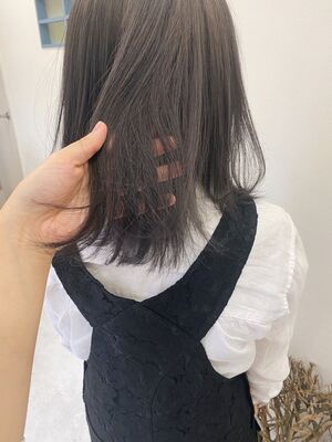 21年夏 グレーベージュの新着ヘアスタイル 髪型 ヘアアレンジ Yahoo Beauty