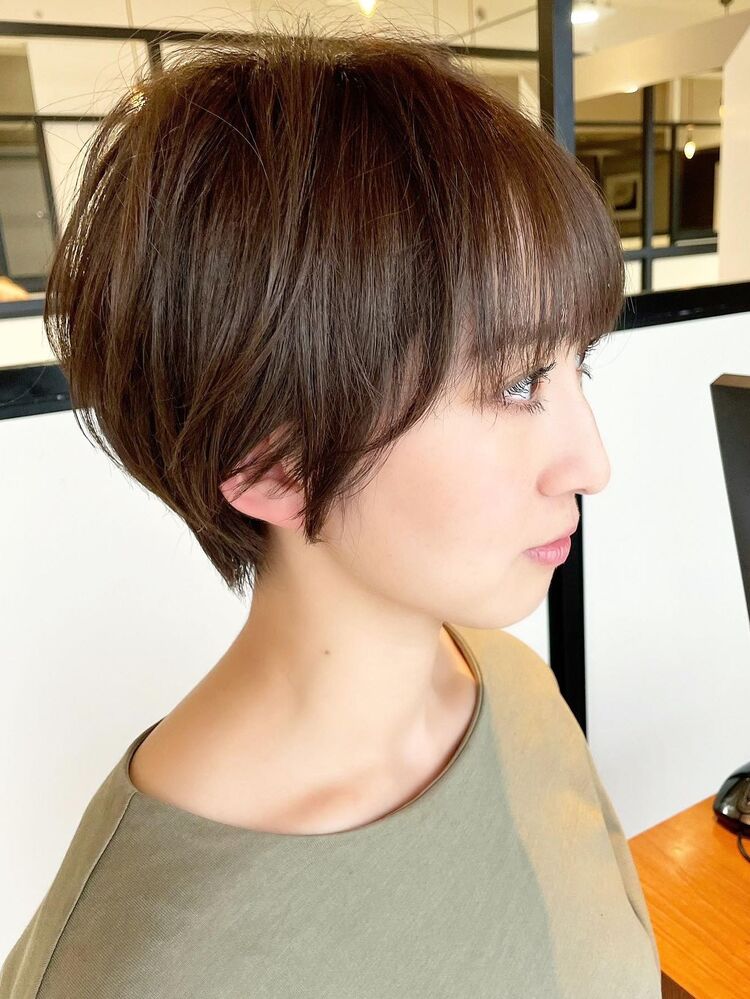 大人キレイなショート 30代 40代 50代 渡邊 一也の髪型 ヘアスタイル ヘアカタログ情報 Yahoo Beauty ヤフービューティー