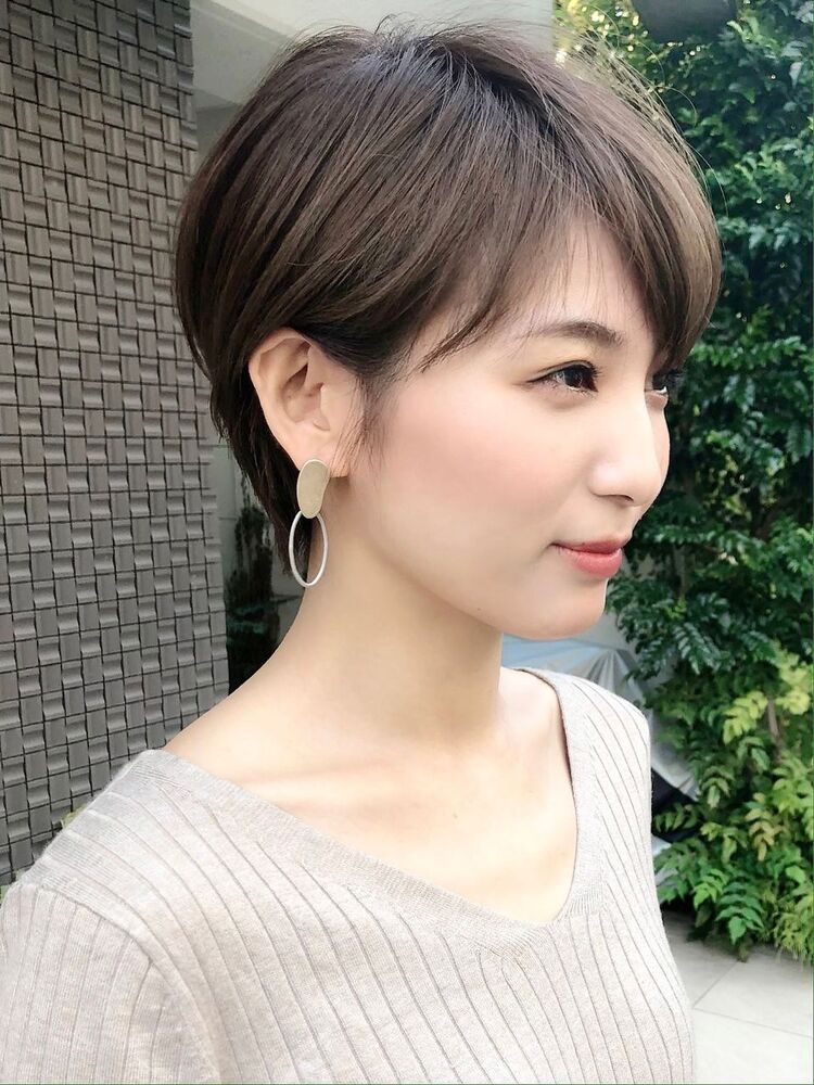 大人キレイなショートヘア 30代 40代 50代 渡邊 一也の髪型 ヘアスタイル ヘアカタログ情報 Yahoo Beauty ヤフービューティー