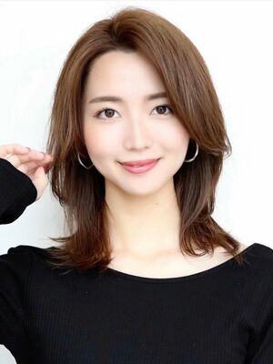 50代 セミロングの髪型 ヘアスタイル ヘアカタログ 人気順 Yahoo Beauty ヤフービューティー