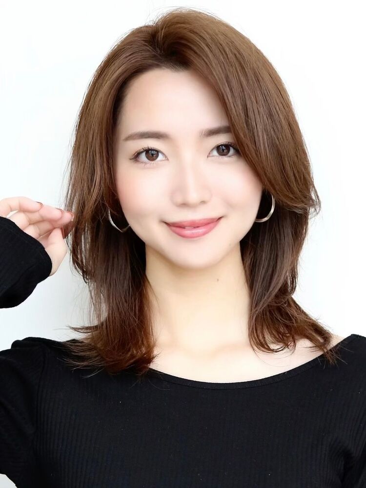 大人キレイなミディアム 30代 40代 50代 渡邊 一也のヘアスタイル情報 Yahoo Beauty