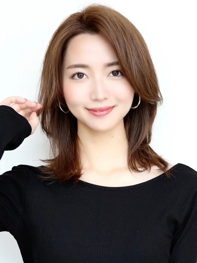 大人キレイな華やかミディアム 30代 40代 50代 渡邊 一也の髪型 ヘアスタイル ヘアカタログ情報 Yahoo Beauty ヤフービューティー