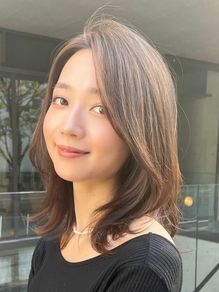 大人キレイなミディアム 30代 40代 50代 渡邊 一也の髪型 ヘアスタイル ヘアカタログ情報 Yahoo Beauty ヤフービューティー