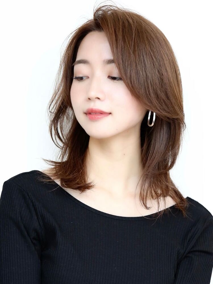 大人キレイなミディアム 30代 40代 50代 渡邊 一也の髪型 ヘアスタイル ヘアカタログ情報 Yahoo Beauty ヤフービューティー