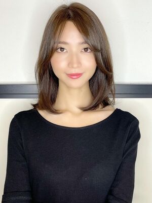 21年秋冬 50代 ミディアムの新着ヘアスタイル 髪型 ヘアアレンジ Yahoo Beauty