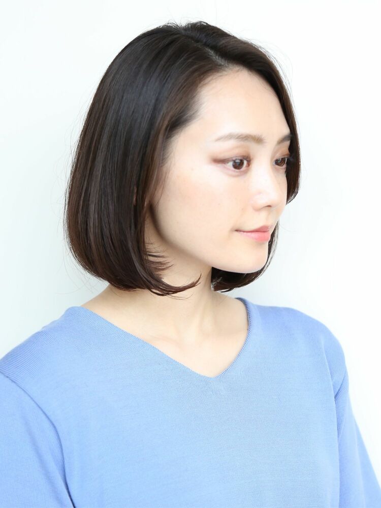 大人キレイなショートボブ 30代 40代 50代 渡邊 一也のヘアスタイル情報 Yahoo Beauty