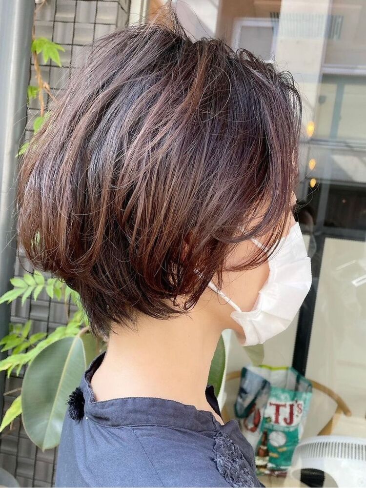 大人キレイなパーマショート 40代 50代 60代 渡邊 一也の髪型 ヘアスタイル ヘアカタログ情報 Yahoo Beauty ヤフービューティー