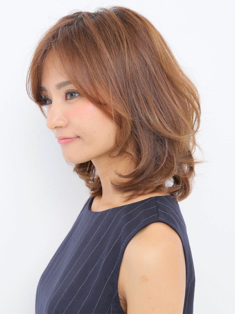 大人キレイなミディアム 30代 40代 50代 渡邊 一也の髪型 ヘアスタイル ヘアカタログ情報 Yahoo Beauty ヤフービューティー