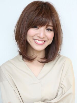 21年夏 40代 ミディアムの人気ヘアスタイル 髪型 ヘアアレンジ Yahoo Beauty