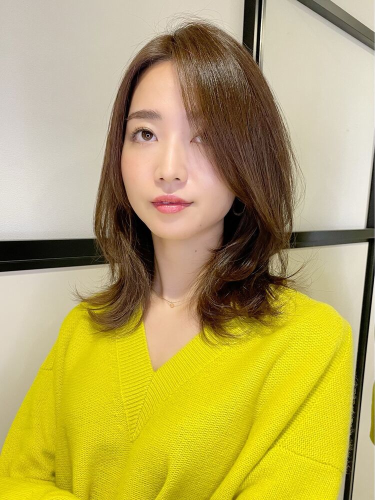 大人キレイなくびれミディアム 30代 40代 50代 渡邊 一也の髪型 ヘアスタイル ヘアカタログ情報 Yahoo Beauty ヤフービューティー