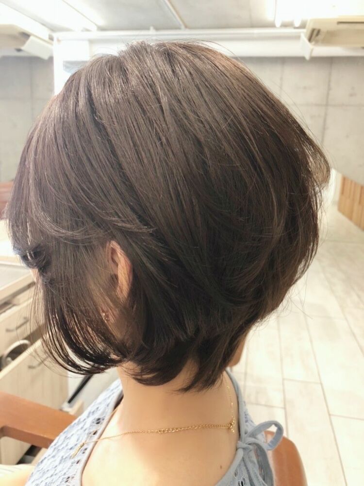 40代髪型無造作レイヤーボブ Jeanaharbor ジーナハーバー Jeana Shimizuのヘアスタイル情報 Yahoo Beauty