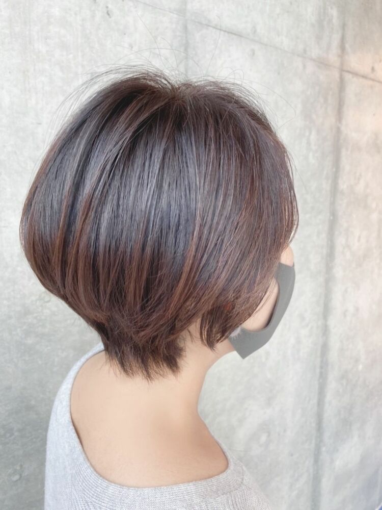 40代髪型 髪質改善 艶ショートボブ Jeanaharbor ジーナハーバー Jeana Shimizuのヘアスタイル情報 Yahoo Beauty