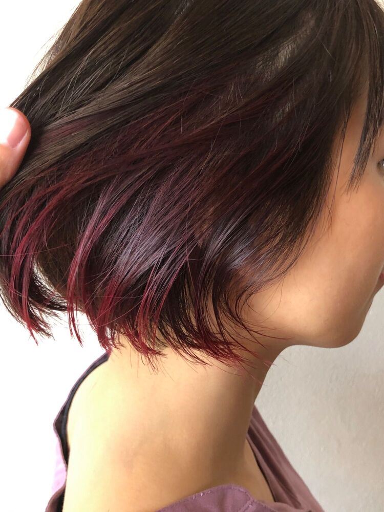 ブリーチなし Xワインレッド Acotto Labas アコット ラバス Kotaの髪型 ヘアスタイル ヘアカタログ情報 Yahoo Beauty ヤフービューティー