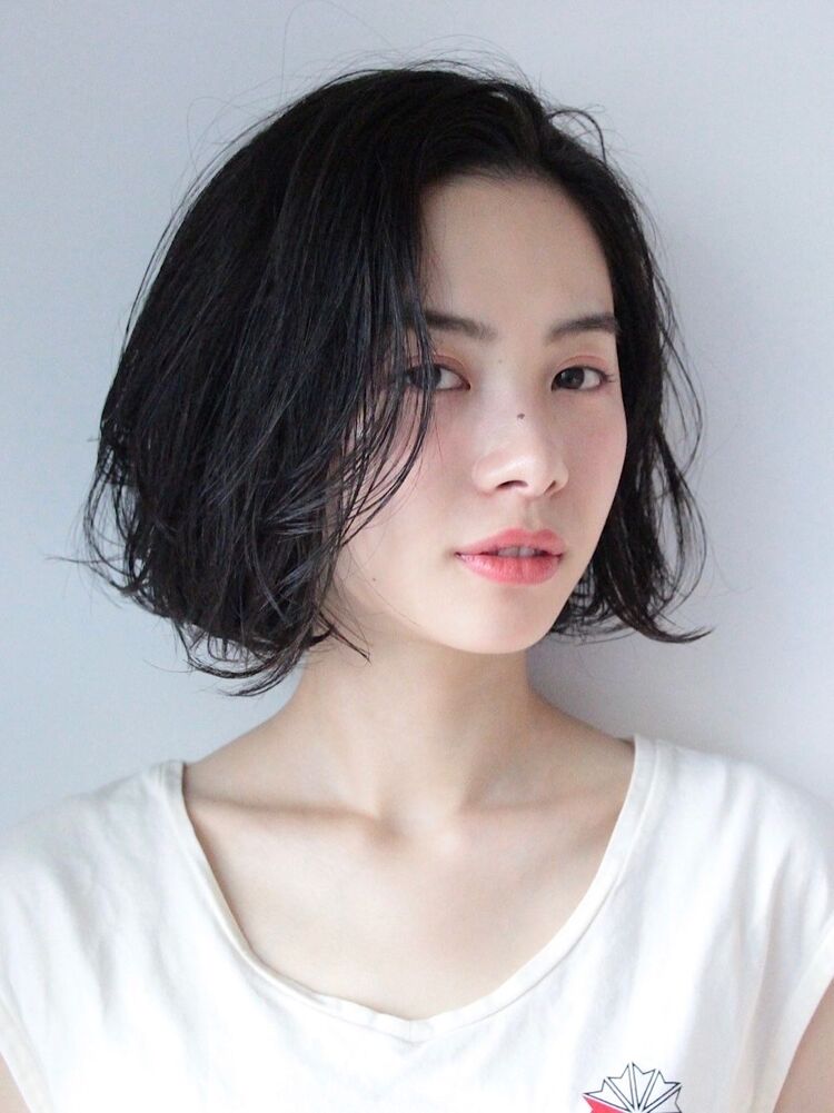 中村 マサアキ 無造作ボブ Cocoon 表参道 コクーンオモテサンドウ Cocoon 中村マサアキのヘアスタイル情報 Yahoo Beauty