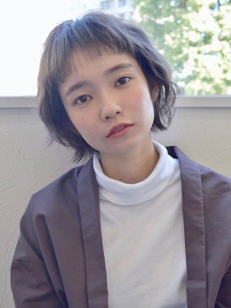 エアリーグレーボブ Soy Kufu 高田馬場店 ソイクフ タカダノババテン 隅優香の髪型 ヘアスタイル ヘアカタログ情報 Yahoo Beauty ヤフービューティー