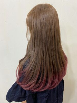 22年春 ピンクカラー ロングの人気ヘアスタイル 髪型 ヘアアレンジ Yahoo Beauty