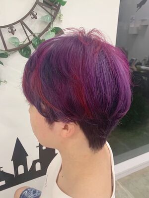 21年夏 メンズ パープル系の新着ヘアスタイル 髪型 ヘアアレンジ Yahoo Beauty