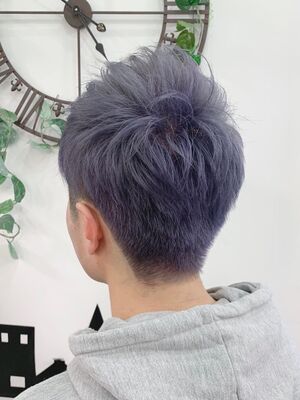 21年秋冬 メンズ パープル系の新着ヘアスタイル 髪型 ヘアアレンジ Yahoo Beauty