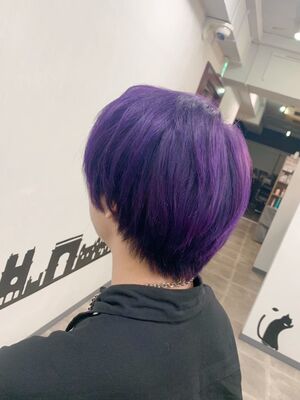 22年冬 メンズ パープル系の新着ヘアスタイル 髪型 ヘアアレンジ Yahoo Beauty