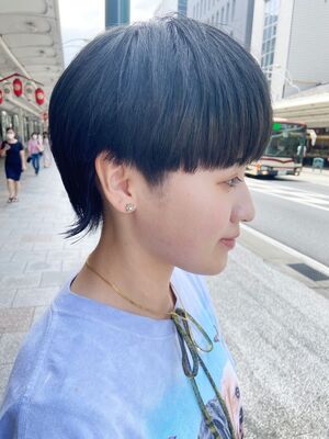 21年秋冬 マッシュウルフの新着ヘアスタイル 髪型 ヘアアレンジ Yahoo Beauty