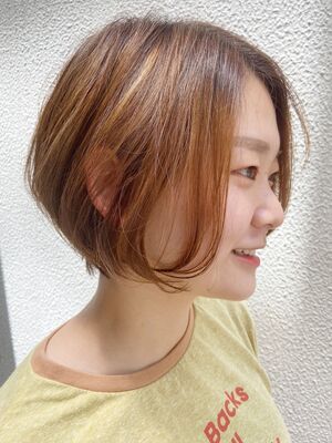 21年夏 ハイライトカラー ショートの新着ヘアスタイル 髪型 ヘアアレンジ Yahoo Beauty