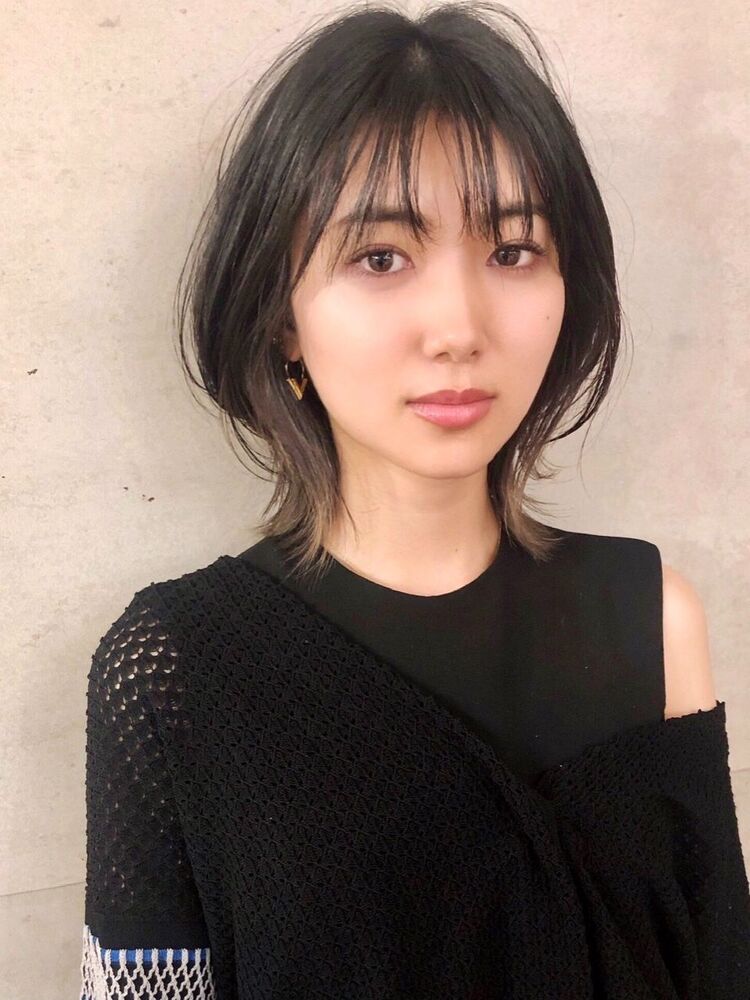 大人インナーカラーくびれボブ Amili アミリ 加藤将大のヘアスタイル情報 Yahoo Beauty