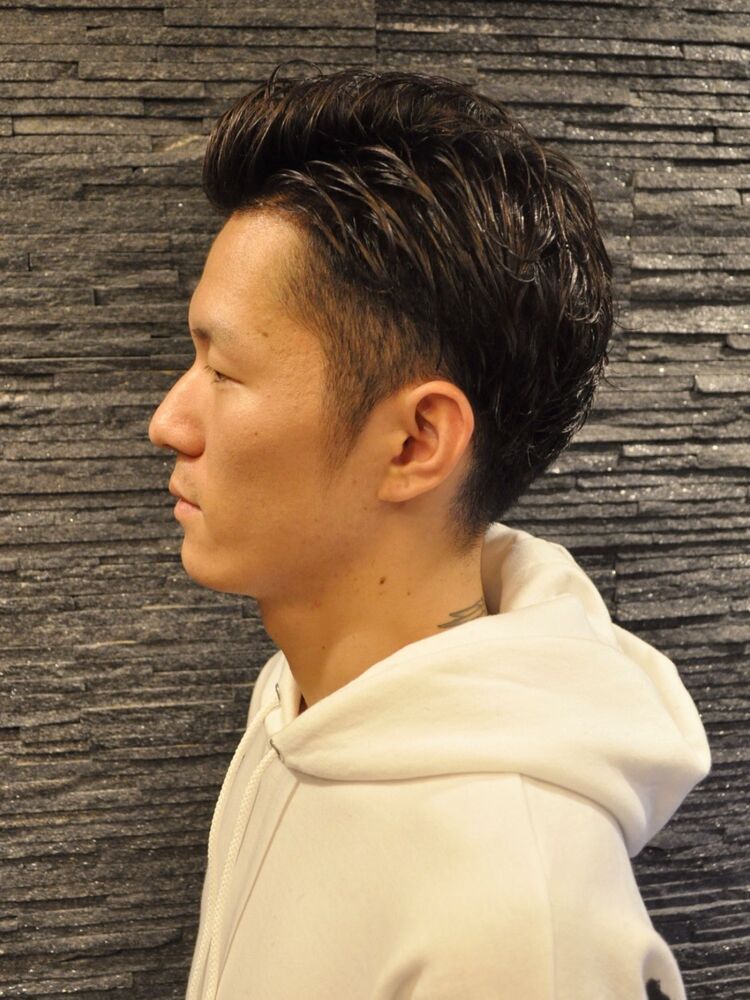 メンズバーバースタイル ツーブロック Premium Barber 表参道店 プレミアムバーバー オモテサンドウテン Sugasawaのヘアスタイル情報 Yahoo Beauty