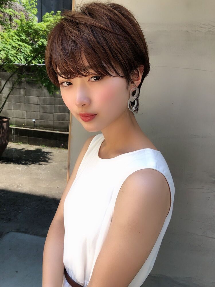 髪型 ショート レディース 30代