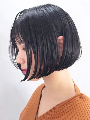 21年夏 黒髪ショートボブの新着ヘアスタイル 髪型 ヘアアレンジ Yahoo Beauty