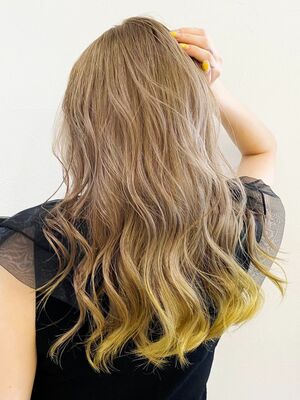 21年夏 イエロー系 ロングの新着ヘアスタイル 髪型 ヘアアレンジ Yahoo Beauty
