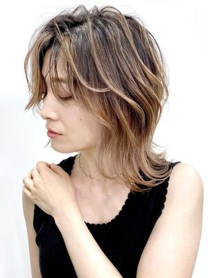 22年夏 ウルフカット パーマの人気ヘアスタイル 髪型 ヘアアレンジ Yahoo Beauty
