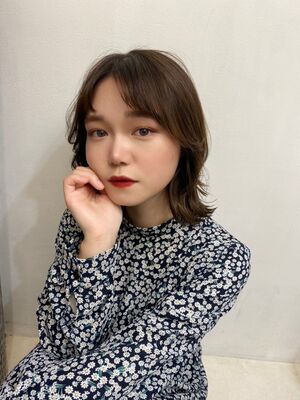 22年冬 ヨシンモリ ミディアムの新着ヘアスタイル 髪型 ヘアアレンジ Yahoo Beauty