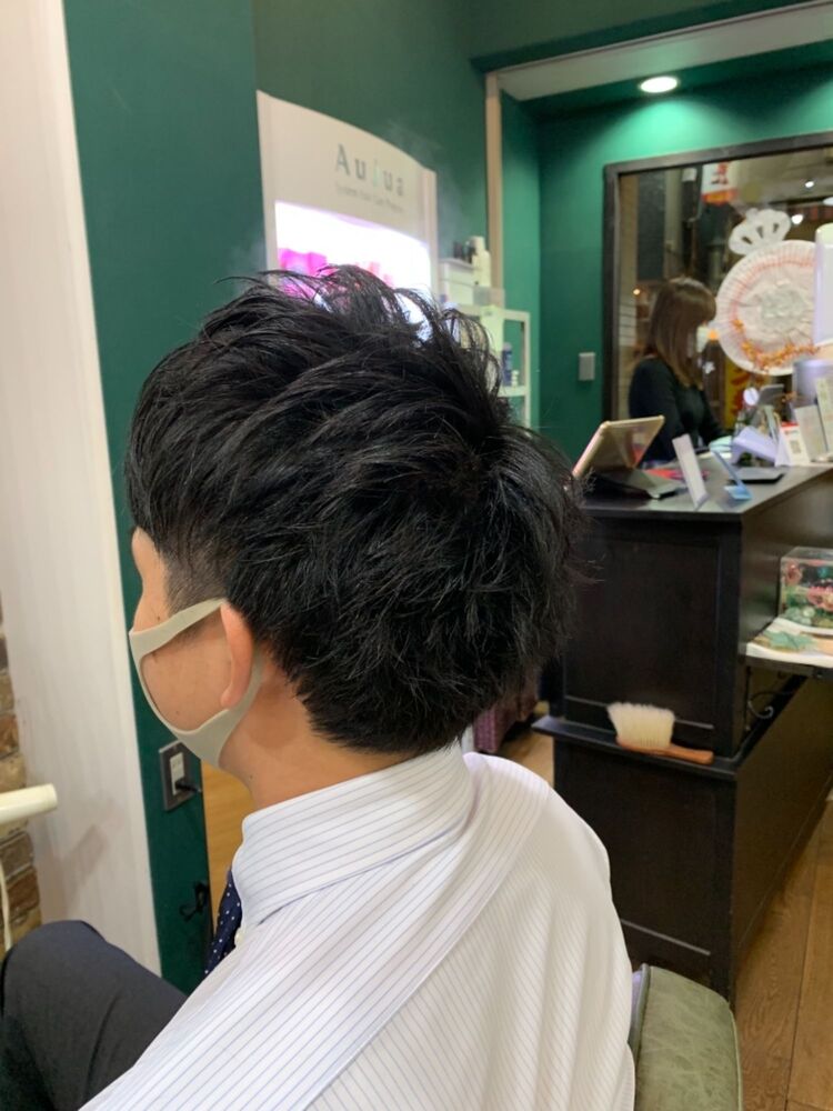 スーツ似合わせツーブロックスタイル 武蔵新城美容室egoメンズカット松波光男 Hair Lounge Ego 武蔵新城店 ヘアーラウンジエゴ ムサシシンジョウテン 松波光男のヘアスタイル情報 Yahoo Beauty