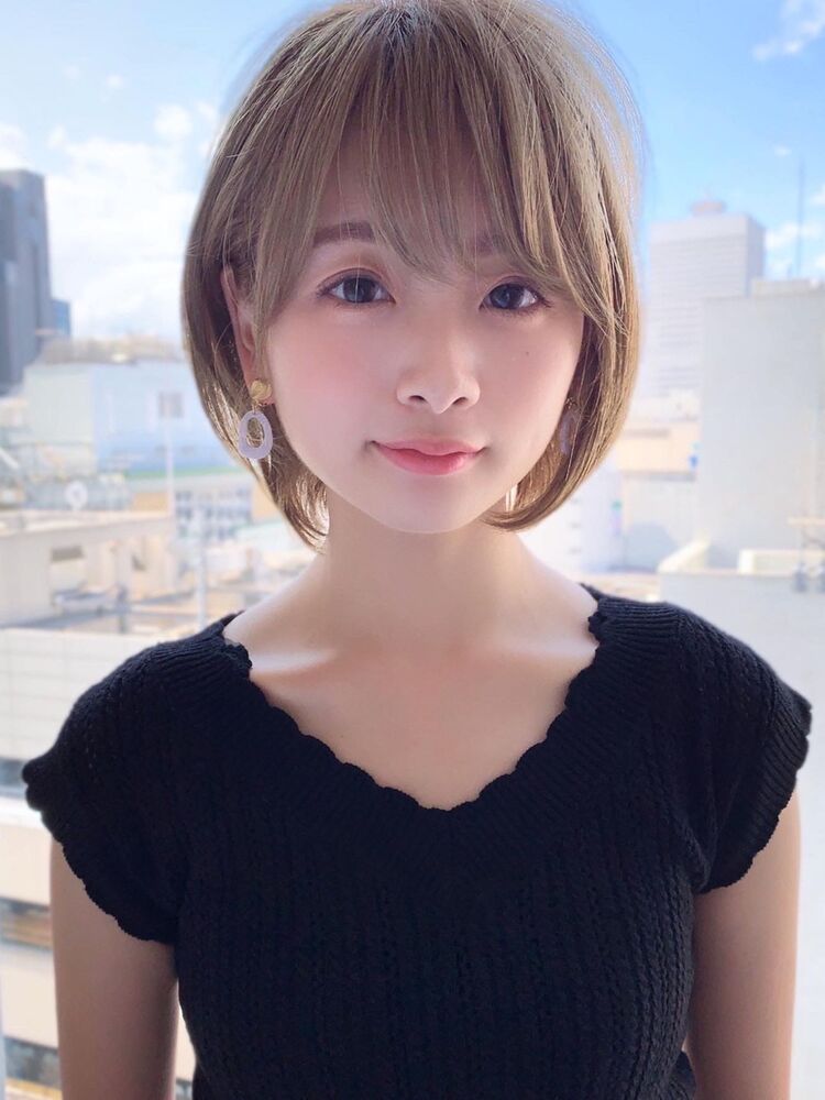 大人かわいい小顔ショートボブショートヘア代30代40代新宿 新宿 ショートボブ 山田信夫のヘアスタイル情報 Yahoo Beauty