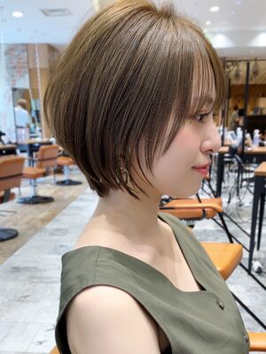 22年春 50代 ショートの人気ヘアスタイル 髪型 ヘアアレンジ Yahoo Beauty