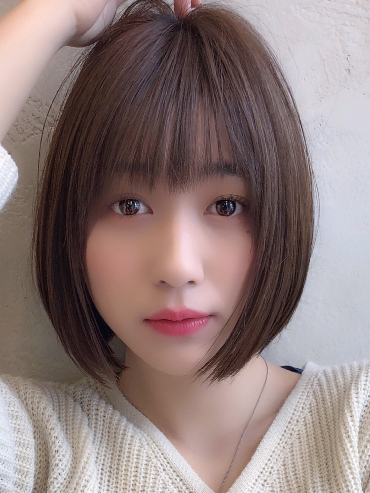 ナチュラルボブ｜felice（フェリーチェ）新宿 ショートボブ 山田信夫のヘアスタイル情報｜Yahoo! BEAUTY