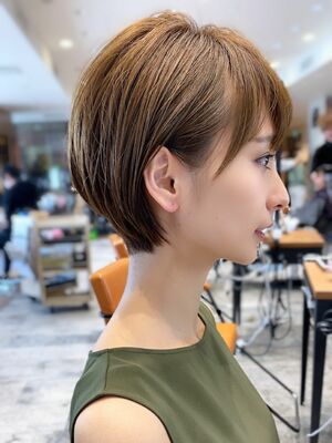 白髪染め ショートの髪型 ヘアスタイル ヘアカタログ 人気順 Yahoo Beauty ヤフービューティー