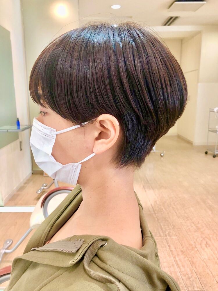 マッシュラインのベリーショート Renjishi Kichijoji レンジシ キチジョウジ 渡邊陽平の髪型 ヘアスタイル ヘアカタログ情報 Yahoo Beauty ヤフービューティー