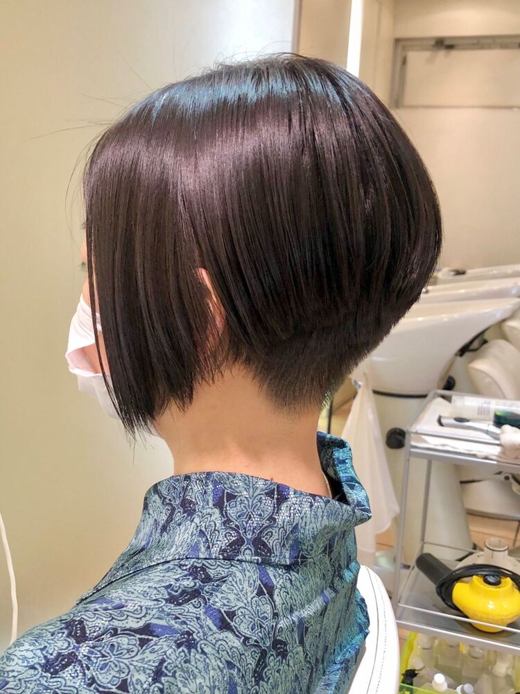 襟足刈り上げの前下がり Renjishi Kichijoji レンジシ キチジョウジ 渡邊陽平の髪型 ヘアスタイル ヘアカタログ情報 Yahoo Beauty ヤフービューティー