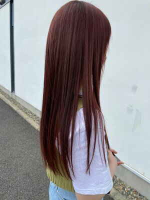 ストレート ロングの髪型 ヘアスタイル ヘアカタログ 人気順 Yahoo Beauty ヤフービューティー